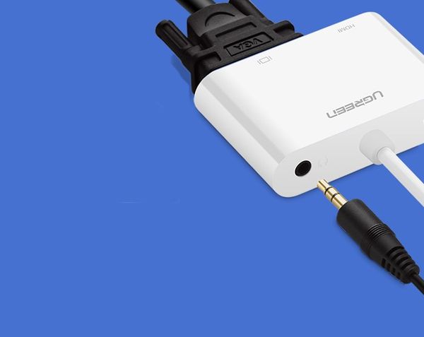 Cáp chuyển đổi Micro HDMI sang VGA HDMI Ugreen 30355 1080P - Phụ Kiện Điện Tử Việt Nam Cáp chuyển đổi Micro HDMI sang VGA HDMI Ugreen 30355 1080P - Phụ Kiện Điện Tử Việt Nam