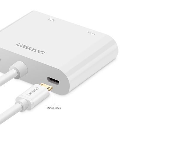 Cáp chuyển đổi Micro HDMI sang VGA HDMI Ugreen 30355 1080P - Phụ Kiện Điện Tử Việt Nam Cáp chuyển đổi Micro HDMI sang VGA HDMI Ugreen 30355 1080P - Phụ Kiện Điện Tử Việt Nam
