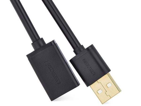 Cáp nối dài USB 2.0 AM-AF UGREEN 24K 0.5M 1M 2M 3M 5M - Phụ Kiện Điện Tử Việt Nam