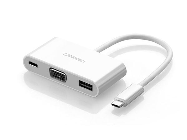 USB-C ra VGA 1080P USB 3.0 Ugreen 30376 - Phụ Kiện Điện Tử Việt Nam USB-C ra VGA 1080P USB 3.0 Ugreen 30376 - Phụ Kiện Điện Tử Việt Nam