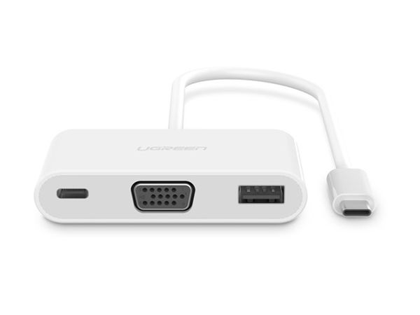 USB-C ra VGA 1080P USB 3.0 Ugreen 30376 - Phụ Kiện Điện Tử Việt Nam USB-C ra VGA 1080P USB 3.0 Ugreen 30376 - Phụ Kiện Điện Tử Việt Nam