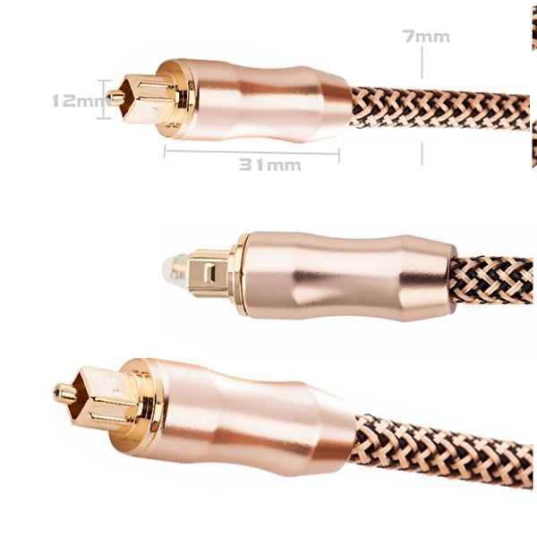 Cáp âm thanh quang audio toslink dài 3M 5M 10M 15M - Phụ Kiện Điện Tử Việt Nam Cáp âm thanh quang audio toslink dài 3M 5M 10M 15M - Phụ Kiện Điện Tử Việt Nam