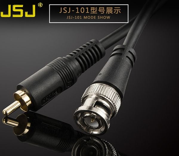 Dây cáp chuyển đổi BNC sang AV RCA hoa sen hãng JSJ dài 1.5M đến 10M - Phụ Kiện Điện Tử Việt Nam Dây cáp chuyển đổi BNC sang AV RCA hoa sen hãng JSJ dài 1.5M đến 10M - Phụ Kiện Điện Tử Việt Nam
