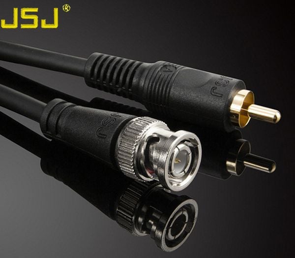 Dây cáp chuyển đổi BNC sang AV RCA hoa sen hãng JSJ dài 1.5M đến 10M - Phụ Kiện Điện Tử Việt Nam Dây cáp chuyển đổi BNC sang AV RCA hoa sen hãng JSJ dài 1.5M đến 10M - Phụ Kiện Điện Tử Việt Nam