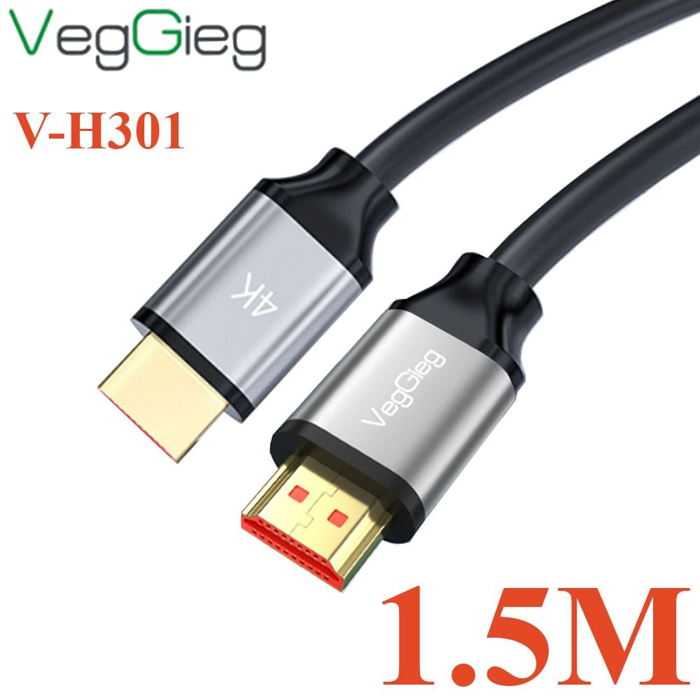 Cáp HDMI 2.0 VEGGIEG chuẩn 4K@60Hz dài từ 1.5M đến 20M - hàng chính hãng - Phụ Kiện Điện Tử Việt Nam Cáp HDMI 2.0 VEGGIEG chuẩn 4K@60Hz dài từ 1.5M đến 20M - hàng chính hãng - Phụ Kiện Điện Tử Việt Nam