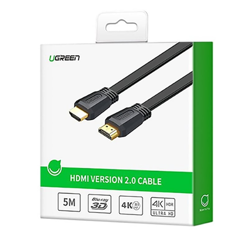 Dây HDMI 2.0 4K@60Hz dẹt mỏng UGREEN 1.5 Mét đến 5 Mét - Phụ Kiện Điện Tử Việt Nam cap hdmi 4k 2.0 ugreen det mong