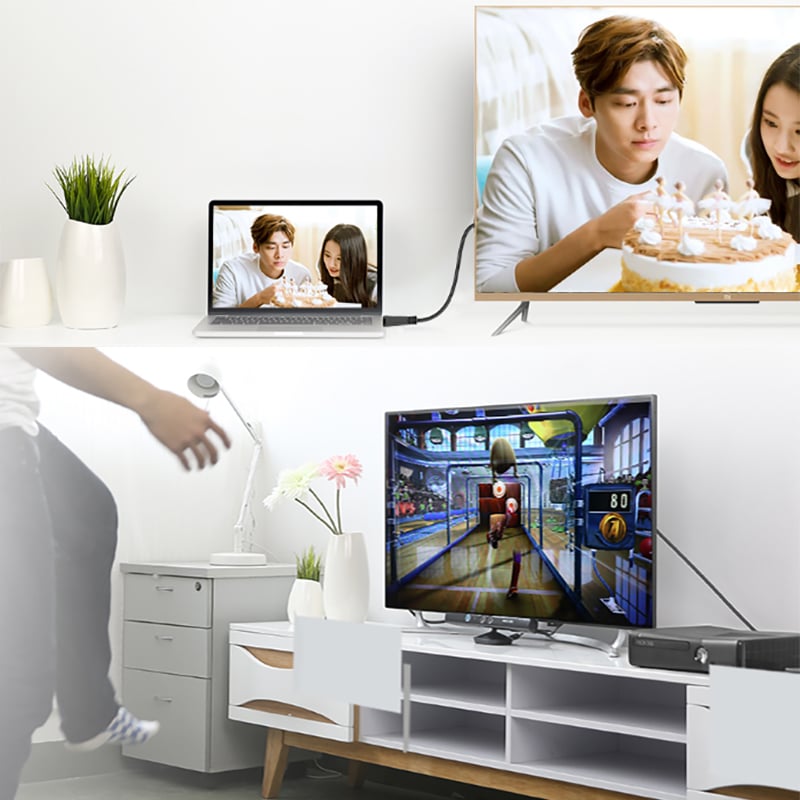 Dây HDMI 2.0 4K@60Hz dẹt mỏng UGREEN 1.5 Mét đến 5 Mét - Phụ Kiện Điện Tử Việt Nam cap hdmi 4k 2.0 ugreen det mong