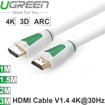 Dây Cáp HDMI V1.4 4K 30Hz lõi đồng tinh khiết Ugreen 1.5 Mét 2 Mét 3 mét - Phụ Kiện Điện Tử Việt Nam