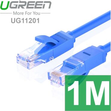 Cáp mạng LAN Cat6 UTP Ugreen kích thước từ 0.5m đến 100m - Phụ Kiện Điện Tử Việt Nam Cáp mạng LAN Cat6 UTP Ugreen Ug 11201- Kích cỡ: 1m
