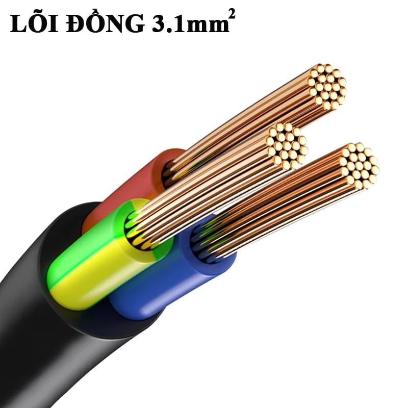Dây cáp nguồn UPS C14-C19 lõi đồng 3x1.0mm2 10A-250V dài 1.8M, 3M - Phụ Kiện Điện Tử Việt Nam Dây cáp nguồn UPS C14-C19 lõi đồng 3x1.0mm² dài 1.8 mét và 3 mét