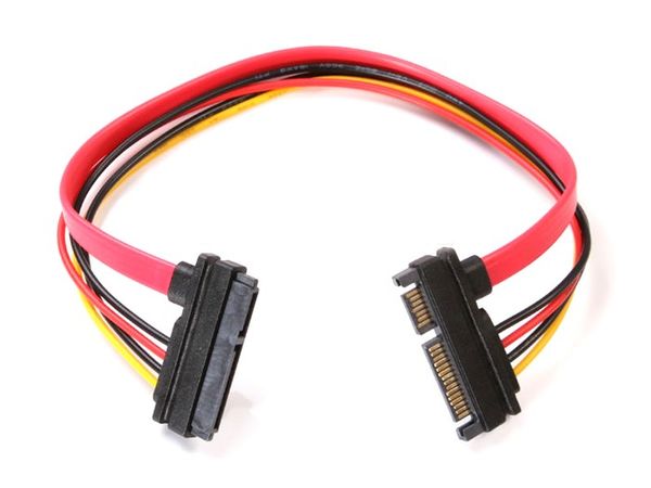 Cáp nối dài SATA+Power 50cm cho HDD, SSD, DVD loại tốt - Phụ Kiện Điện Tử Việt Nam