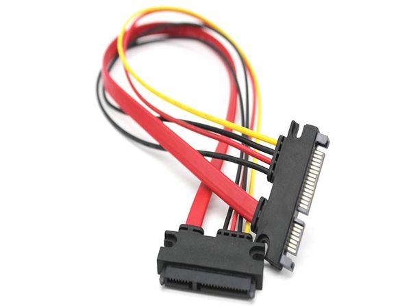 Cáp nối dài SATA+Power 50cm cho HDD, SSD, DVD loại tốt - Phụ Kiện Điện Tử Việt Nam
