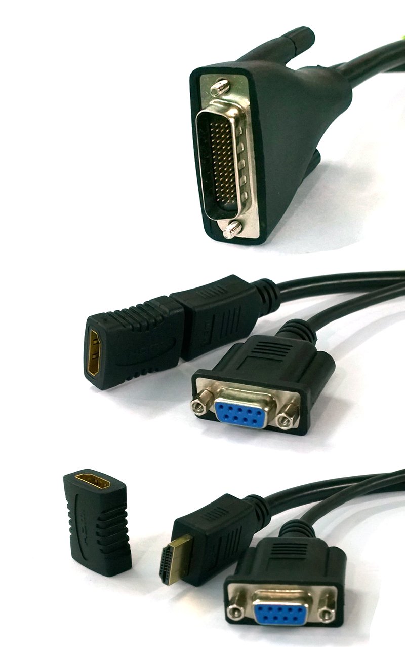 cap hdci dms 60 ra hdmi/rs232-db9 cho  Polycom GROUP300 310 500 550 700/MPTZ－10/MPTZ－11