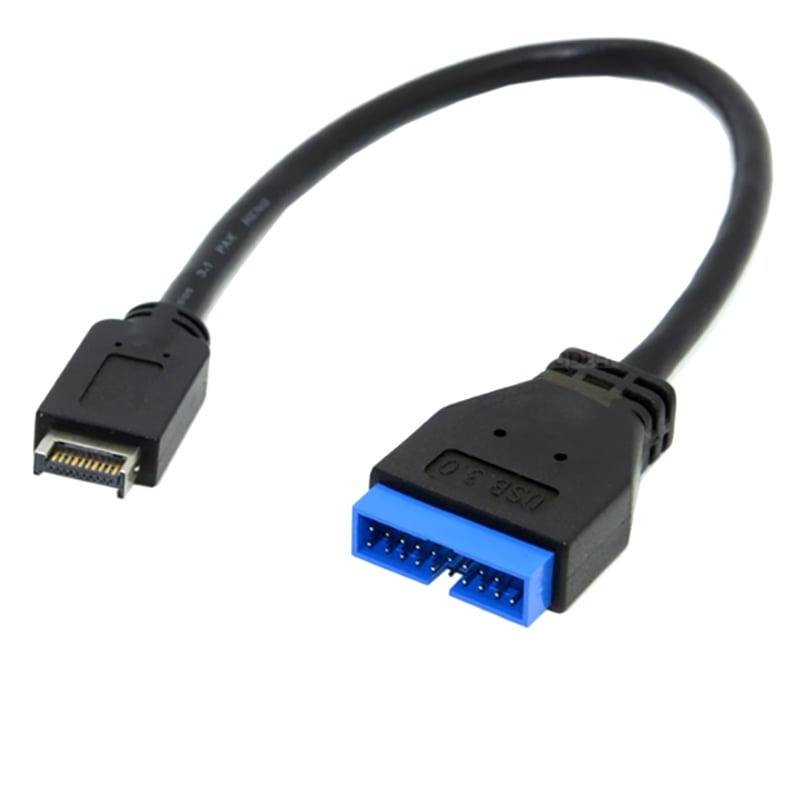 Cáp chuyển USB 3.1 Type E trên mainbroard ra USB 3.0 20PIN Male 20Cm - Phụ Kiện Điện Tử Việt Nam cap usb 3.1 ra usb 3.0 20 pin