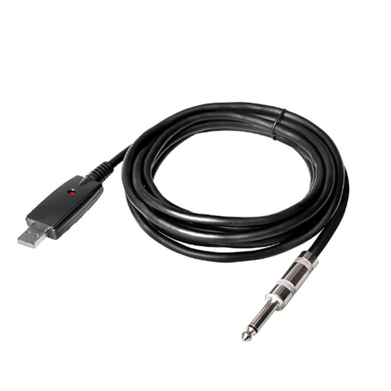 Cáp USB sang jack 6.5mm 3 mét - Chuyển âm thanh từ Máy tính sang Guitar - Phụ Kiện Điện Tử Việt Nam cap usb sang audio 6.35mm 3 met