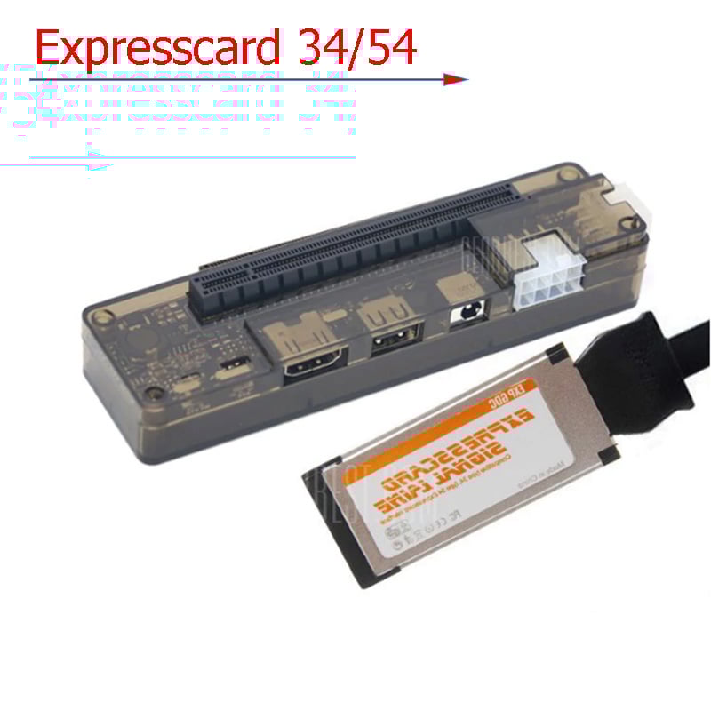 exp-gdc pci-express card to pci-e 16x