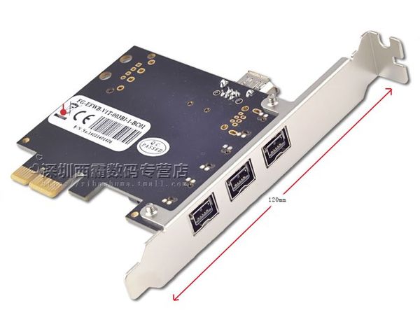 Card PCI-E 1X ra IEEE 1394 Firewire 800 1394B A Syba FG-EFWB-V1T-003BI - Phụ Kiện Điện Tử Việt Nam Card PCI-E 1X ra IEEE 1394 Firewire 800 1394B A Syba FG-EFWB-V1T-003BI - Phụ Kiện Điện Tử Việt Nam
