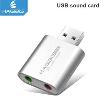Cạc sound cắm cổng USB cho PC Laptop Macbook vỏ nhôm cao cấp chính hãng Hagibis - Phụ Kiện Điện Tử Việt Nam