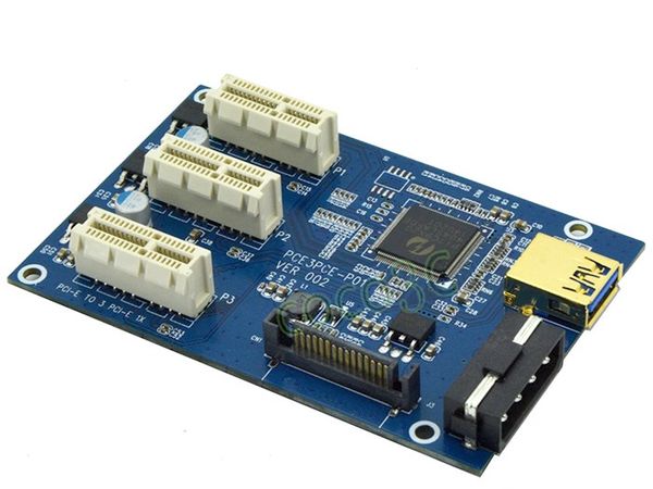 Card chuyển đổi PCI-E 1x ra 3 PCI-E 1X - Phụ Kiện Điện Tử Việt Nam Card chuyển đổi PCI-E 1x ra 3 PCI-E 1X - Phụ Kiện Điện Tử Việt Nam