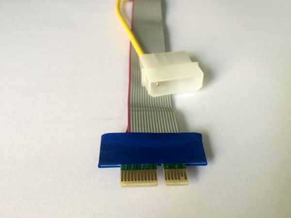Cáp chuyển đổi PCI-E 1X sang PCI-E 16X có cấp nguồn - Phụ Kiện Điện Tử Việt Nam Cáp chuyển đổi PCI-E 1X sang PCI-E 16X có cấp nguồn - Phụ Kiện Điện Tử Việt Nam