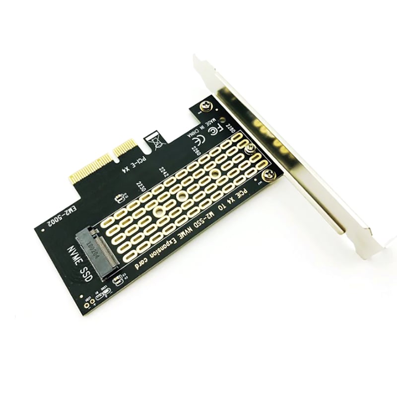 Card chuyển SSD M.2 NGFF NVMe ra PCI-E4X SSU-EM2-5003 - Hỗ trợ B, M, B&M key - Phụ Kiện Điện Tử Việt Nam card chuyen m.2 nvme ra pci-e-4x ssu-em2-5002