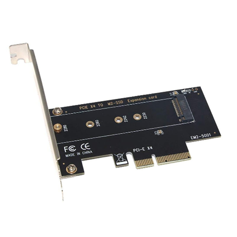 Card chuyển SSD M key M.2 NGFF NVMe ra PCI-E4X SSU-EM2-5001 - Phụ Kiện Điện Tử Việt Nam card pci-e 4x ra m.2 vnme ngff m key ssu-em2-5001