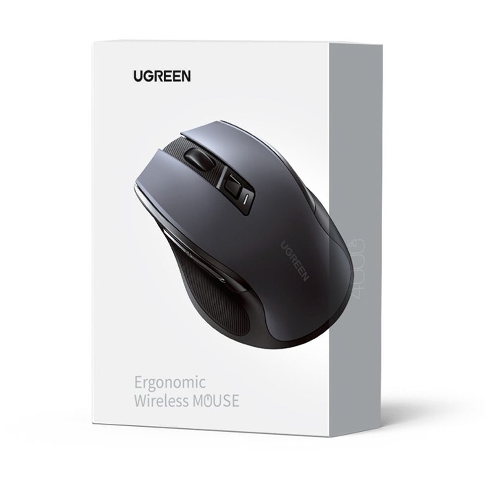 Chuột không dây 2.4G 6 nút cao cấp 4000DPI Ugreen 90545 MU006 - Phụ Kiện Điện Tử Việt Nam Chuột không dây 2.4G 6 nút cao cấp 4000DPI Ugreen 90545 MU006 - Phụ Kiện Điện Tử Việt Nam