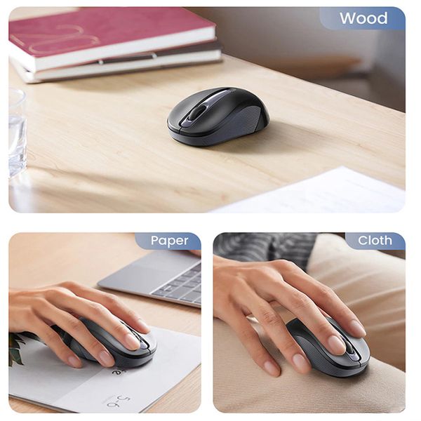 Chuột không dây 2.4G cao cấp 2400DPI Ugreen 90371 MU003 - Phụ Kiện Điện Tử Việt Nam