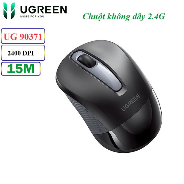 Chuột không dây 2.4G cao cấp 2400DPI Ugreen 90371 MU003 - Phụ Kiện Điện Tử Việt Nam