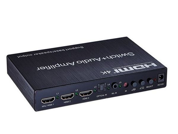 Bộ chia HDMI 3x1 Port+ Audio Amplifier, 4K x 2K B-GO - Phụ Kiện Điện Tử Việt Nam Bộ chia HDMI 3x1 Port+ Audio Amplifier, 4K x 2K B-GO - Phụ Kiện Điện Tử Việt Nam