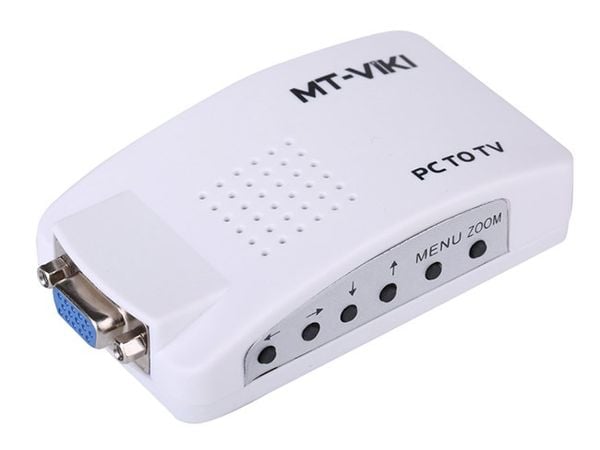 Bộ chuyển đổi VGA sang S-video và AV MT-PT01 MT-VIKI - Phụ Kiện Điện Tử Việt Nam Bộ chuyển đổi VGA sang S-video và AV MT-PT01 MT-VIKI - Phụ Kiện Điện Tử Việt Nam
