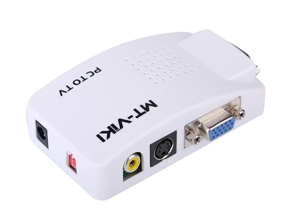 Bộ chuyển đổi VGA sang S-video và AV MT-PT01 MT-VIKI - Phụ Kiện Điện Tử Việt Nam Bộ chuyển đổi VGA sang S-video và AV MT-PT01 MT-VIKI - Phụ Kiện Điện Tử Việt Nam