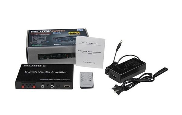 Bộ chia HDMI 3x1 Port+ Audio Amplifier, 4K x 2K B-GO - Phụ Kiện Điện Tử Việt Nam Bộ chia HDMI 3x1 Port+ Audio Amplifier, 4K x 2K B-GO - Phụ Kiện Điện Tử Việt Nam