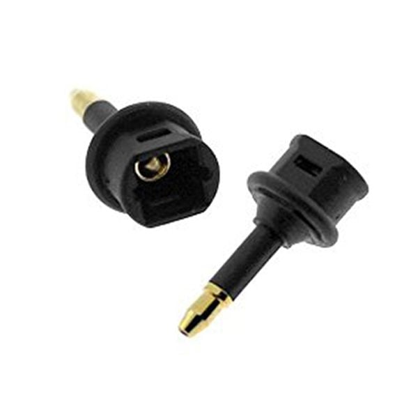 Đầu đổi âm thanh quang số toslink, Đầu đổi quang 3.5mm sang quang thường, Đầu đổi cổng audio quang bẻ góc - Phụ Kiện Điện Tử Việt Nam