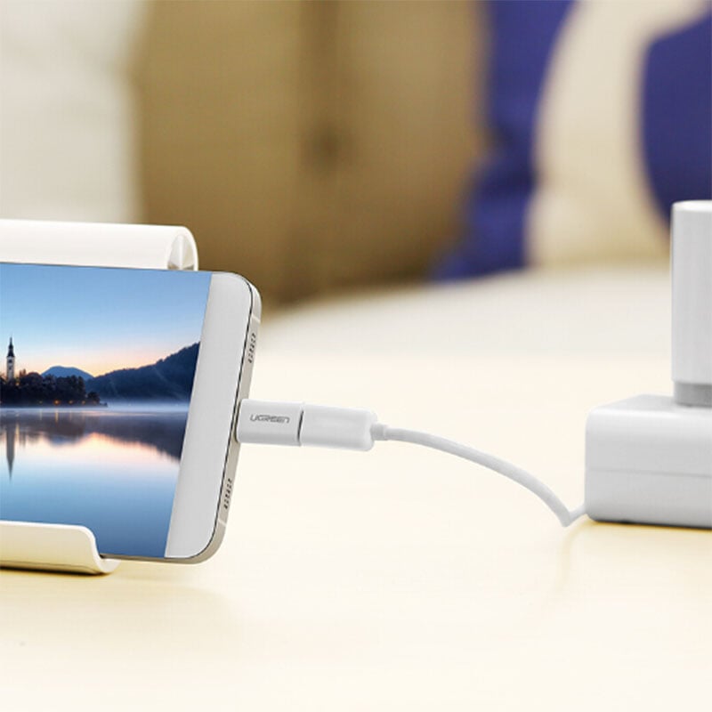 Đầu chuyển USB-C dương ra Micro USB âm UGREEN 30864 | 30865 (màu trắng/đen) - Phụ Kiện Điện Tử Việt Nam dau chuyen micro usb sang usb-c ugreen