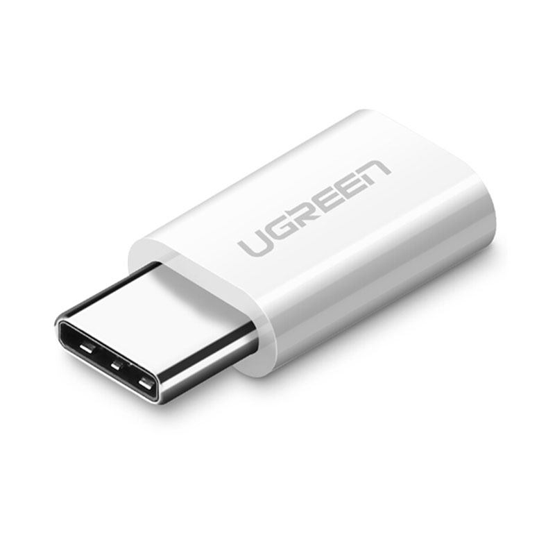 Đầu chuyển USB-C dương ra Micro USB âm UGREEN 30864 | 30865 (màu trắng/đen) - Phụ Kiện Điện Tử Việt Nam dau chuyen micro usb sang usb-c ugreen