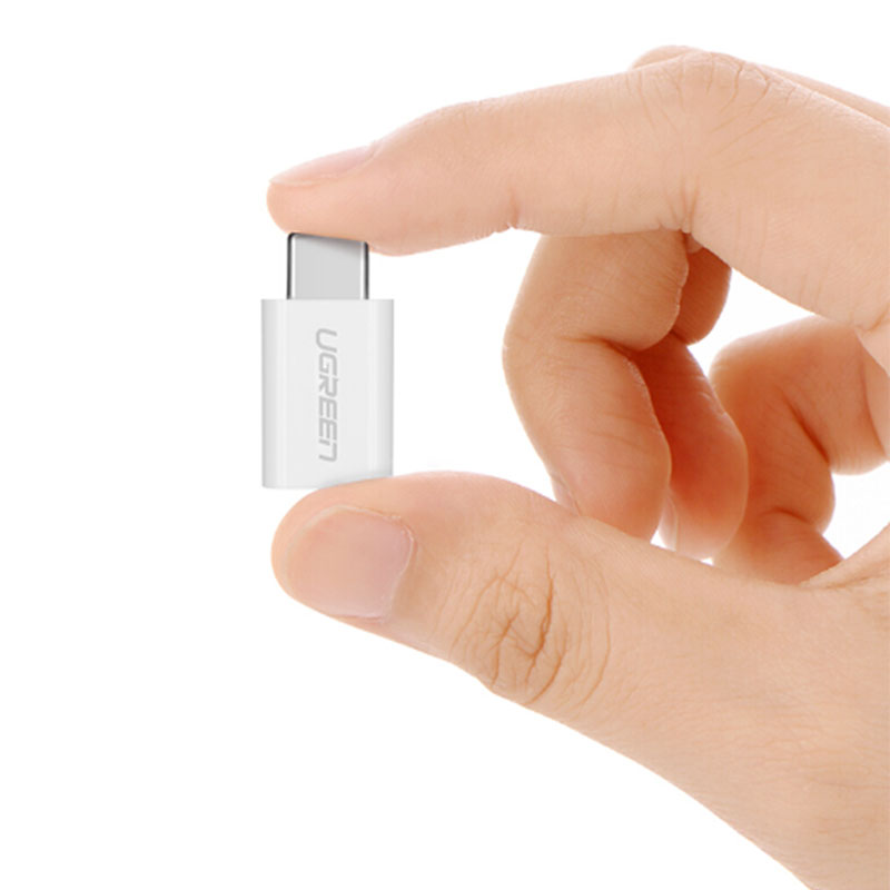 Đầu chuyển USB-C dương ra Micro USB âm UGREEN 30864 | 30865 (màu trắng/đen) - Phụ Kiện Điện Tử Việt Nam dau chuyen micro usb sang usb-c ugreen