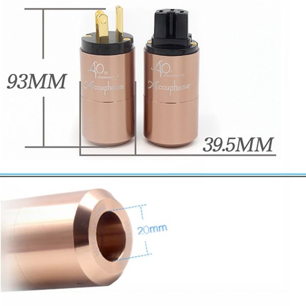 Đầu giắc nguồn âm thanh (Phích cắm nguồn cho Amplifer/Loa Hi-end) Accuphase JAPAN - Phụ Kiện Điện Tử Việt Nam Đầu giắc nguồn âm thanh (Phích cắm nguồn cho Amplifer/Loa Hi-end) Accuphase JAPAN - Phụ Kiện Điện Tử Việt Nam