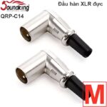 Đầu hàn giắc Cannon XLR bẻ góc Soundking Female QRP-C13 & Male QRP-C14 - Male l QRP-C14