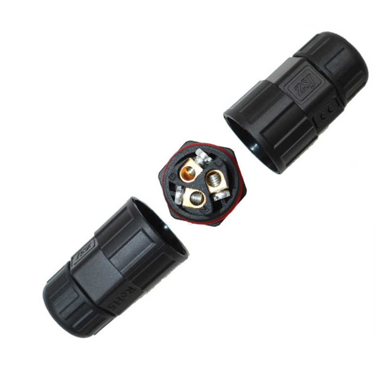 Đầu nối cút nối dây cáp điện 3 lõi 8-15mm chống nước IP68 ZSJ L25 - Phụ Kiện Điện Tử Việt Nam dau noi dien 3 loi
