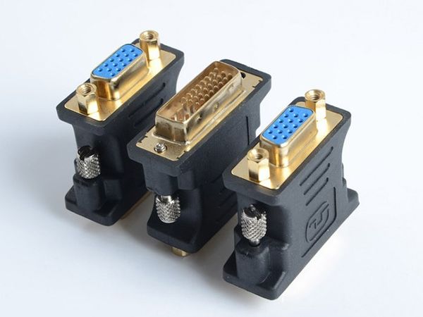 Đầu chuyển đổi DVI-I 24+5 to VGA mạ vàng 24k - Phụ Kiện Điện Tử Việt Nam