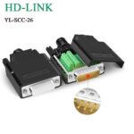 Đầu bấm cổng DB26 chính hãng HD-Link YL-SCC-26
