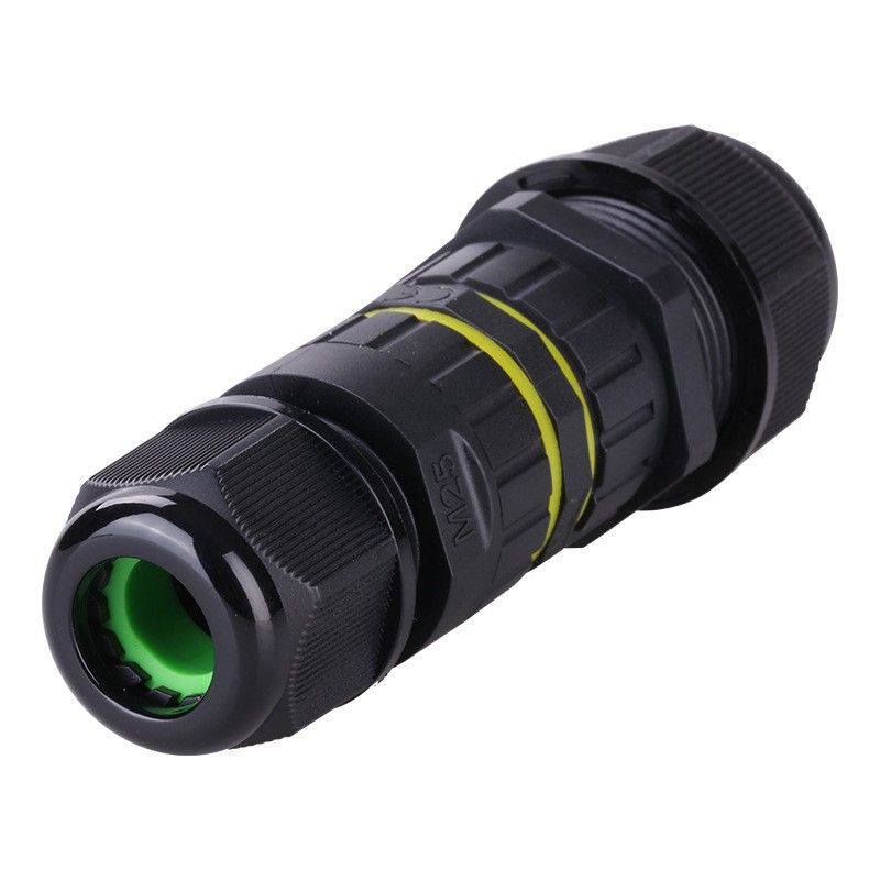 Đầu cút nối điện chia 3 dây chống nước IP68 2,3 lõi chính hãng E-Weichat EW-M25-4T - Phụ Kiện Điện Tử Việt Nam