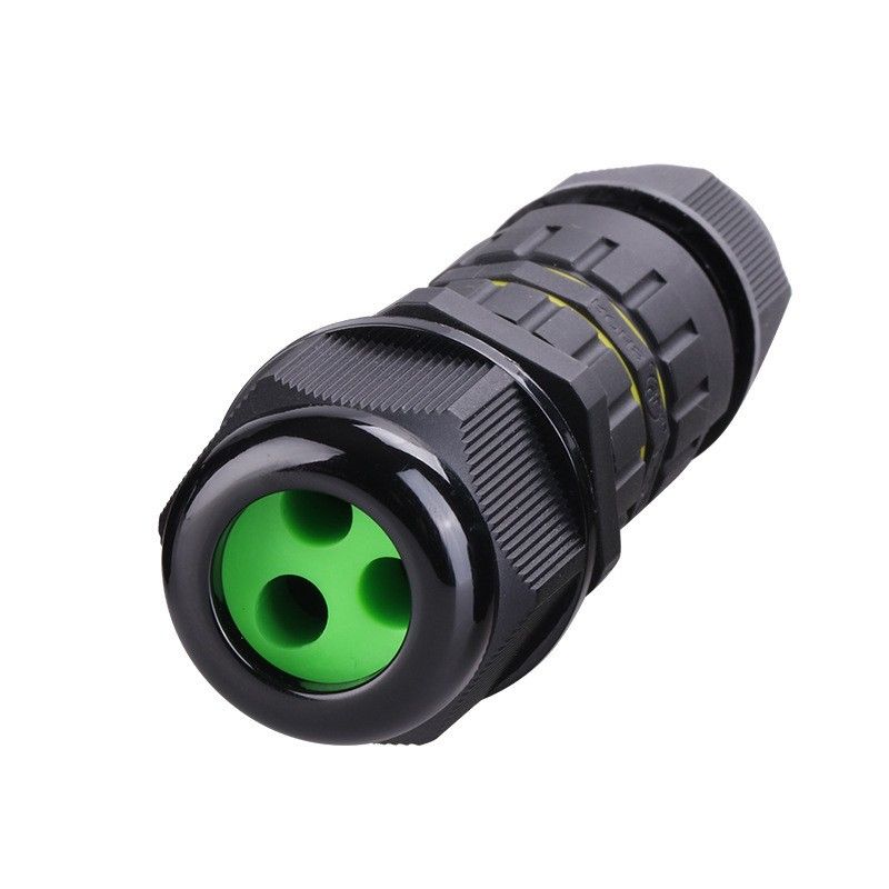 Đầu cút nối điện chia 3 dây chống nước IP68 2,3 lõi chính hãng E-Weichat EW-M25-4T - Phụ Kiện Điện Tử Việt Nam