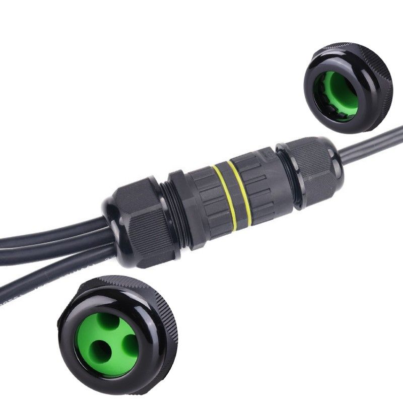 Đầu cút nối điện chia 3 dây chống nước IP68 2,3 lõi chính hãng E-Weichat EW-M25-4T - Phụ Kiện Điện Tử Việt Nam