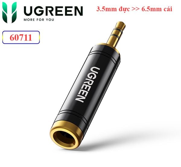 Đầu chuyển audio 6.3mm sang 3.5mm Ugreen 60711 AV168 - Phụ Kiện Điện Tử Việt Nam Đầu chuyển audio 6.3mm sang 3.5mm Ugreen 60711 AV168 - Phụ Kiện Điện Tử Việt Nam