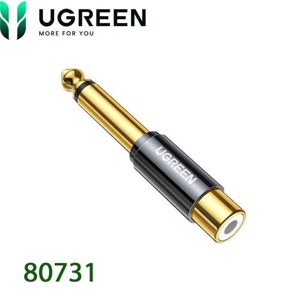 Đầu chuyển đổi âm thanh 6.5 mono đực sang AV RCA cái Ugreen 80731 - Phụ Kiện Điện Tử Việt Nam Đầu chuyển đổi âm thanh 6.5 mono đực sang AV RCA cái Ugreen 80731 - Phụ Kiện Điện Tử Việt Nam