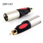 Đầu giắc chuyển AV RCA đực ra XLR Cannon Đực QRP-C67 - Cái QRP-C66 Sounking - AV - XLR Male l QRP-C67