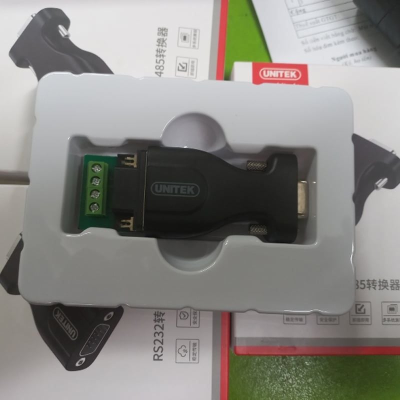 Đầu chuyển RS232 sang RS485/422 chính hãng Unitek U211A - Phụ Kiện Điện Tử Việt Nam Đầu chuyển RS232 sang RS485 chính hãng Unitek U210A