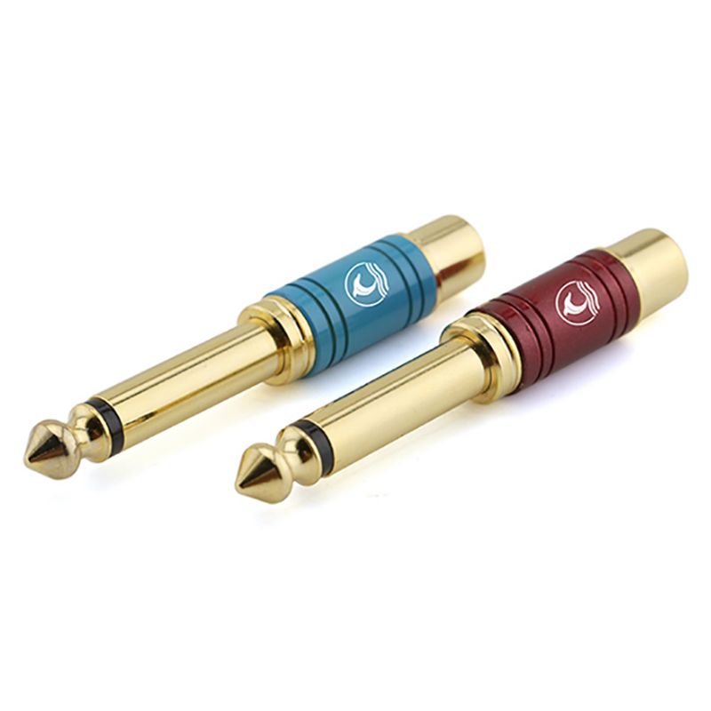 Đầu chuyển đổi audio 6.35mm đực sang AV RCA cái CORAON C-210 - Phụ Kiện Điện Tử Việt Nam
